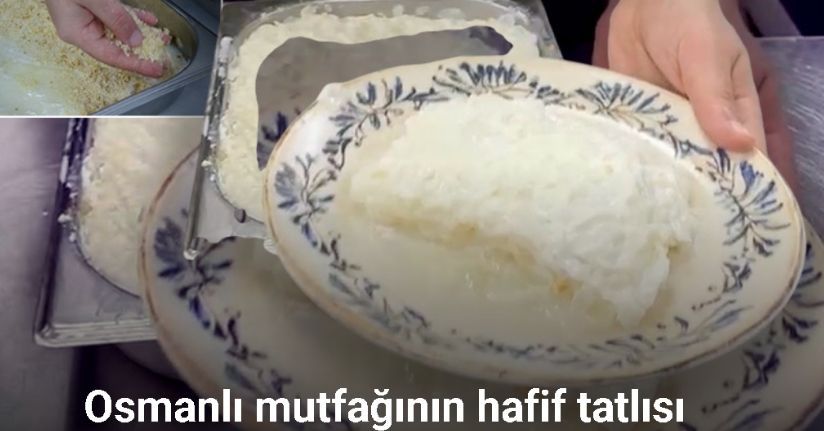 Osmanlı mutfağının hafif tatlısı Güllaç, Ramazan sofralarını süslüyor
