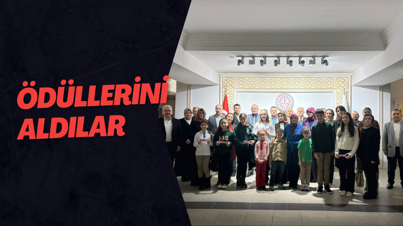 Ödüllerini Aldılar