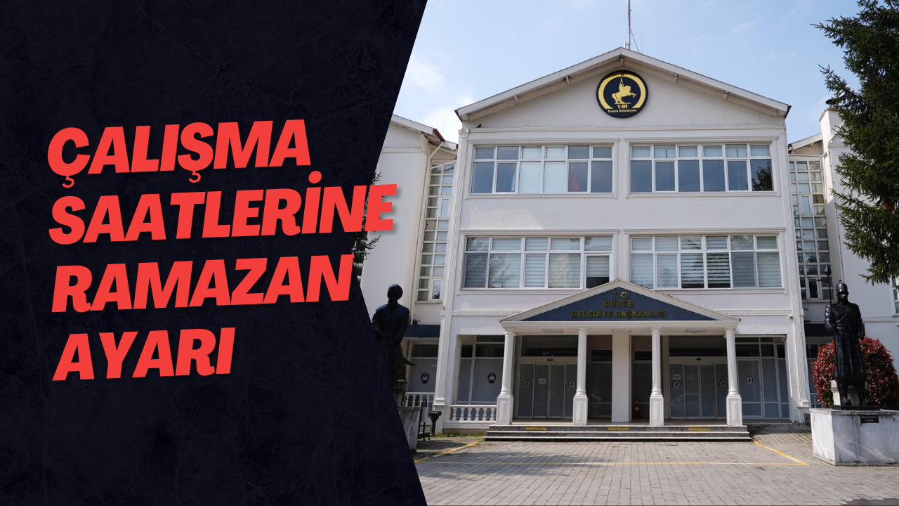 Çalışma Saatlerine Ramazan Ayarı