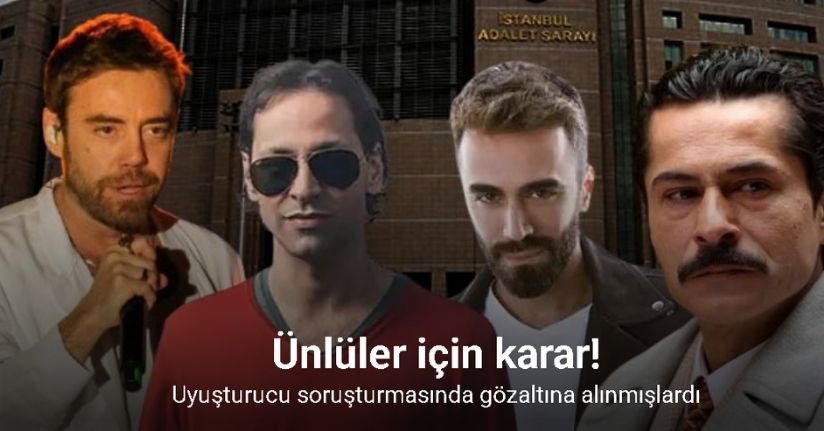 Uyuşturucu soruşturmasında gözaltına alınan Kaan Tangöze ile Murat Dalkılıç serbest bırakıldı