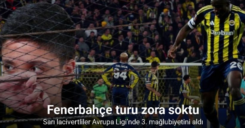 Fenerbahçe, Avrupa Ligi’nde 3. mağlubiyetini aldı