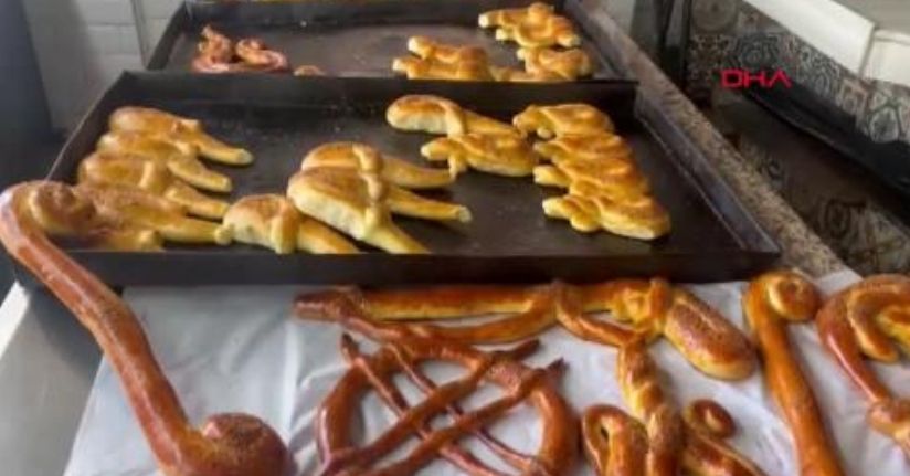 Rum kalfanın oyuncak şeklindeki iftariyelik poğaçaları, 93 yıldır çocukları oruç tutmaya teşvik ediyor