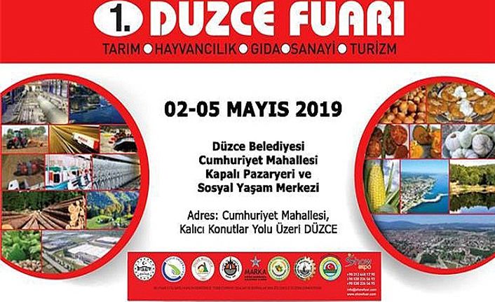 Düzce'de Bir İlk Tarım Fuarı