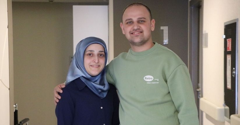 Doğum gününde kardeşinden nakledilen böbrekle sağlığına kavuştu