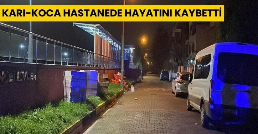 Önce eşini, sonra kendini vurdu