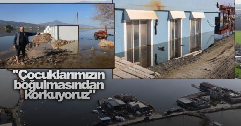 Amik Ovası’nda şiddetli yağışla birlikte tarım arazileri ve evler günlerdir sular altında
