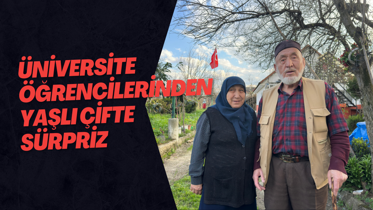 Üniversite Öğrencilerinden Yaşlı Çifte Sürpriz