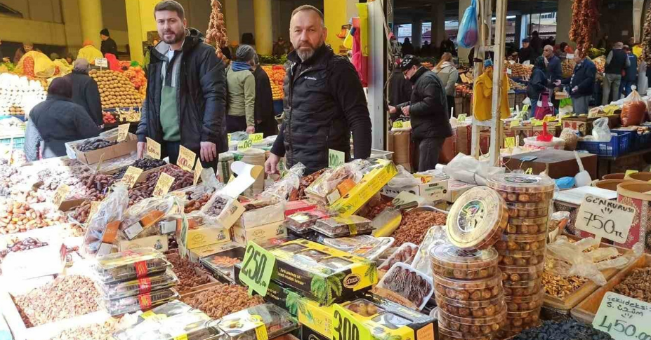 Devrek pazarında Ramazan ayı hareketliliği