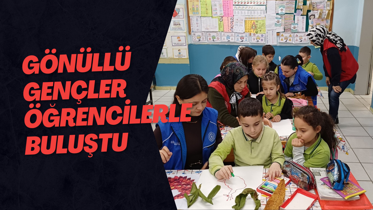 Gönüllü Gençler Öğrencilerle Buluştu
