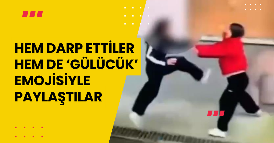  Hem darp ettiler hem de ‘gülücük’ emojisiyle paylaştılar