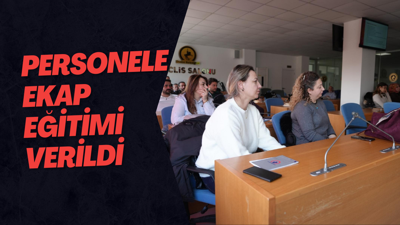 Personele Ekap Eğitimi Verildi