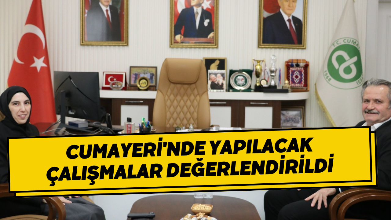 Cumayeri'nde Yapılacak Çalışmalar Değerlendirildi