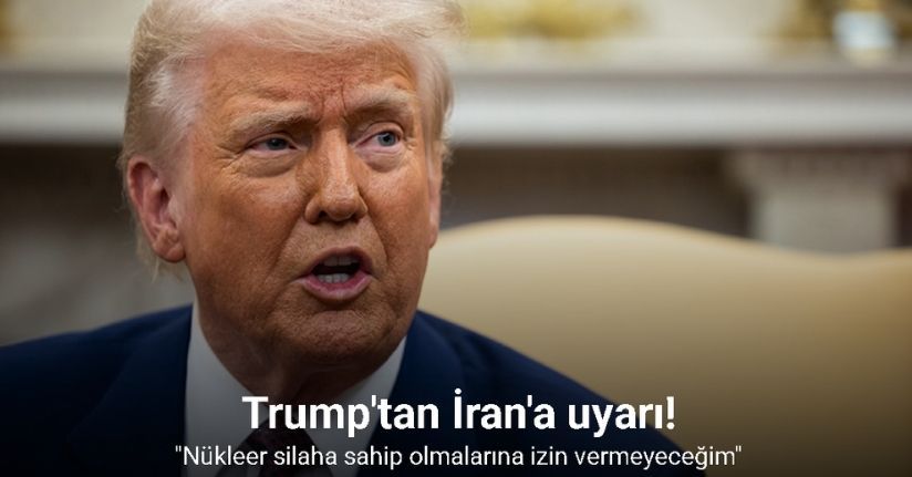 Trump'tan İran'a: 