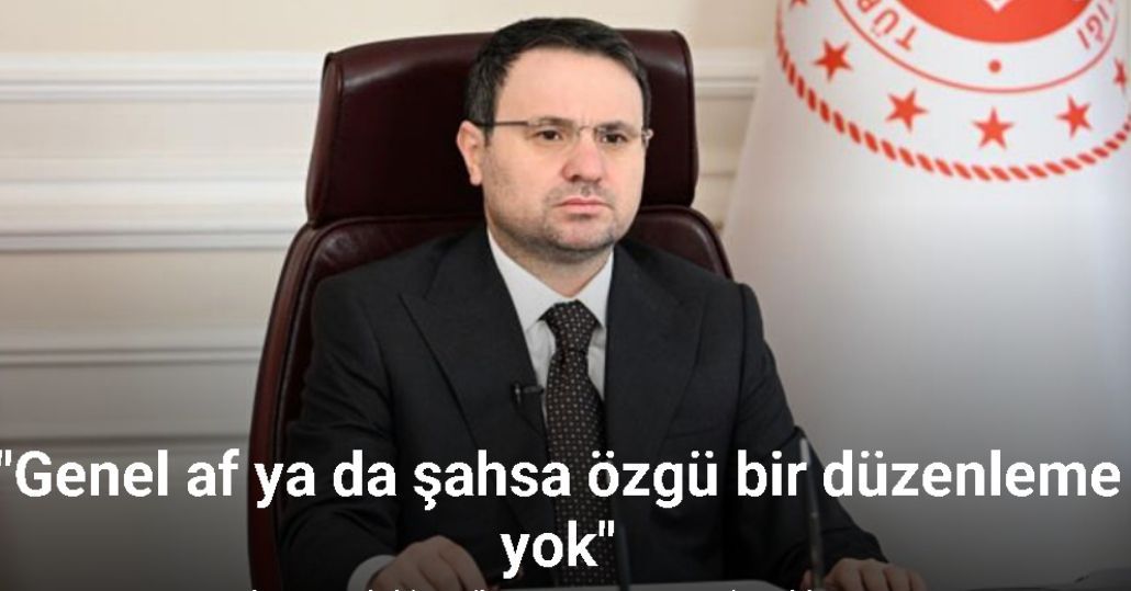 Bakan Gürlek: 