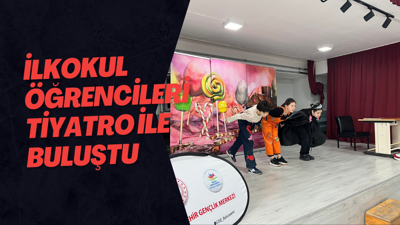 İlkokul Öğrencileri Tiyatro ile Buluştu