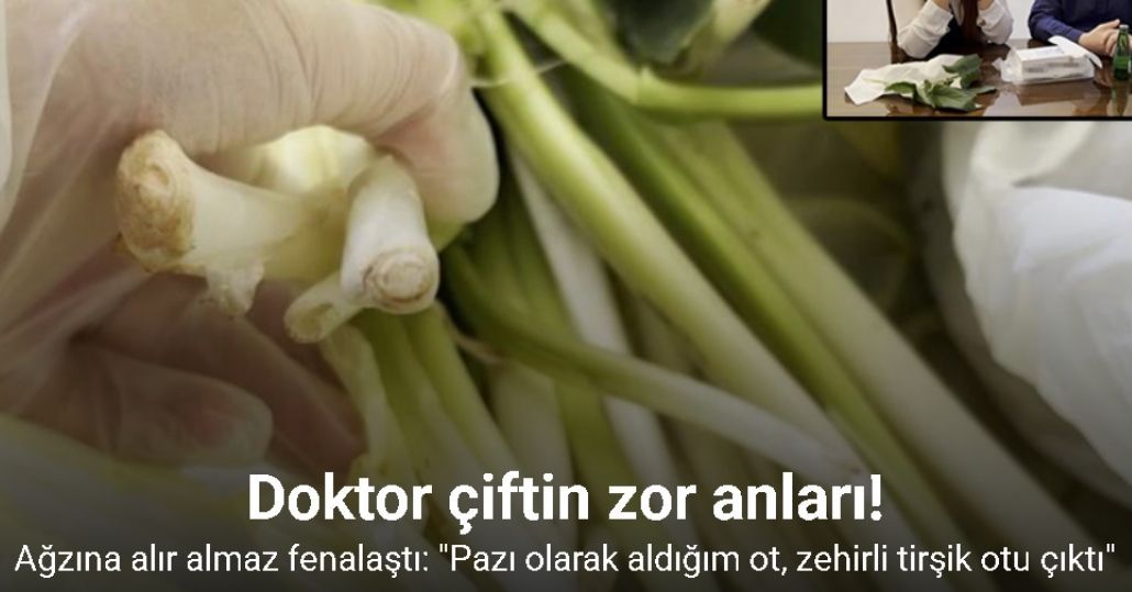 Doktor çiftin zor anları, ağzına alır almaz fenalaştı