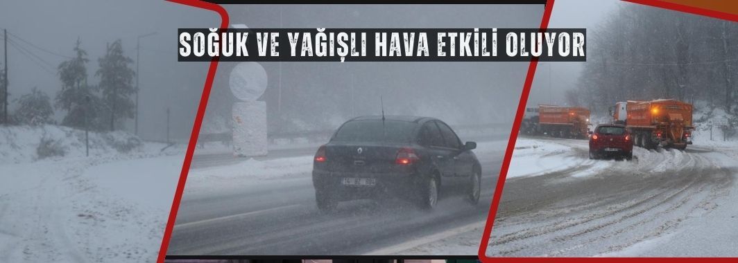 Bolu Dağı'nda Hafif Kar Yağışı Ve Sis Etkili Oluyor