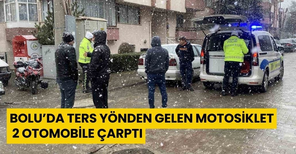 Bolu’da tomruk yüklü tır devrildi: 1 yaralı