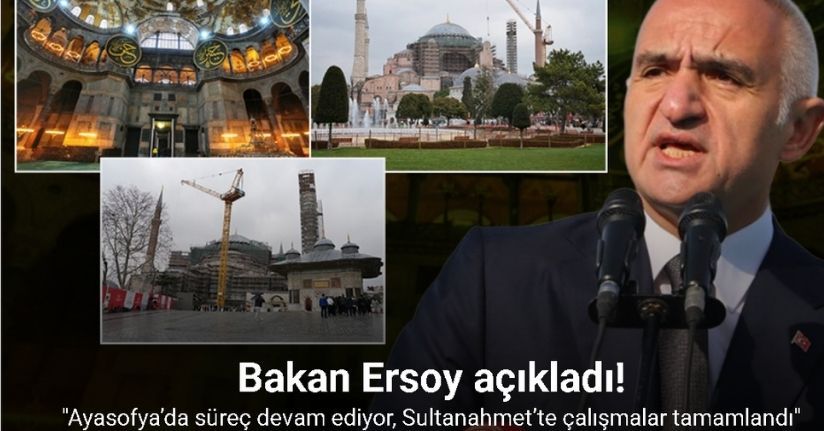 Bakan Ersoy açıkladı: 