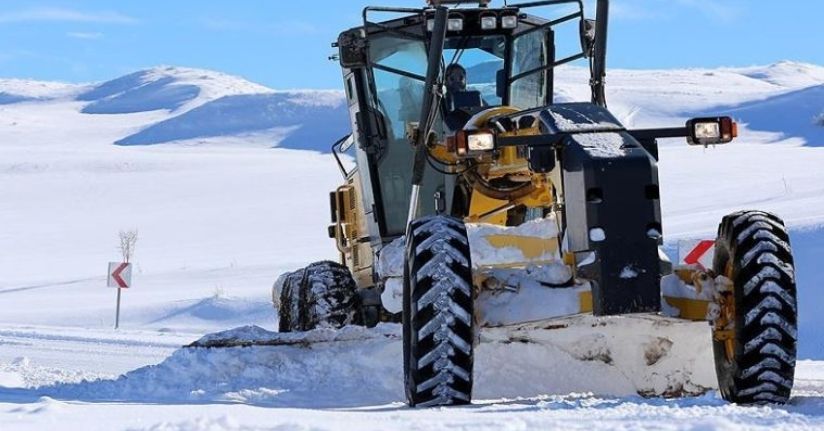 Sivas’ta kapalı yol sayısı 396’ya düştü