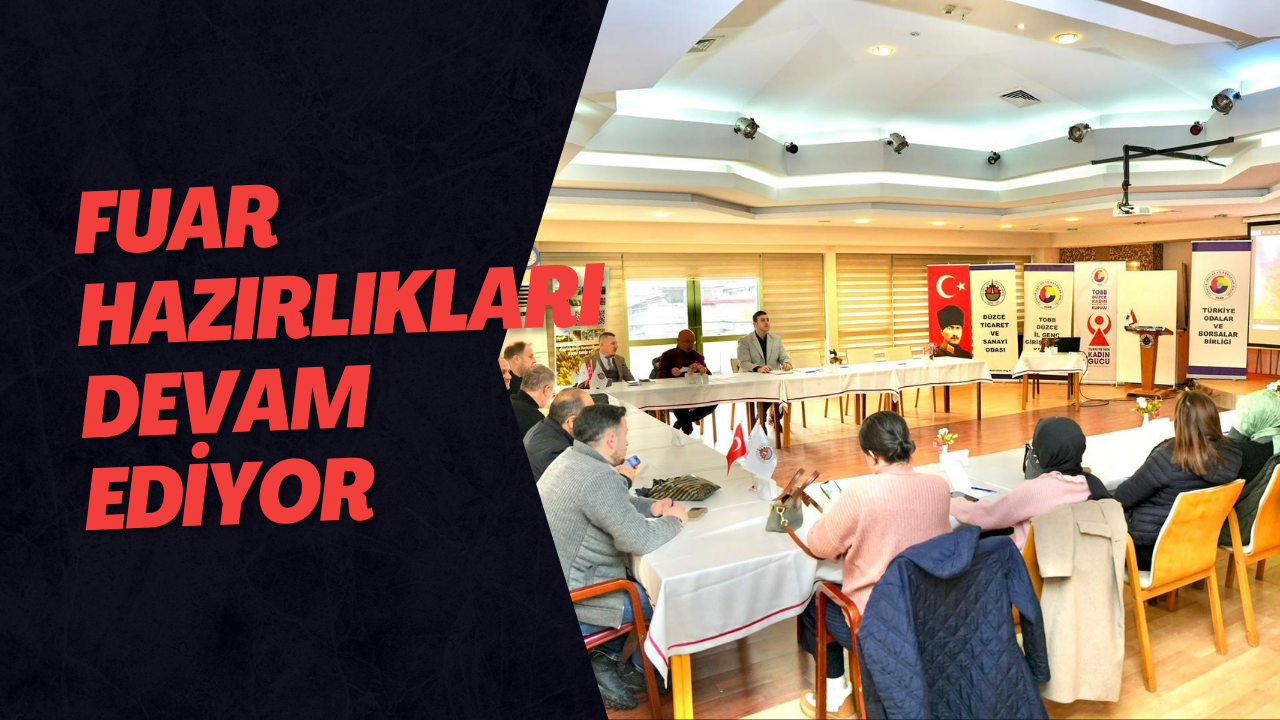 Fuar Hazırlıkları Devam Ediyor