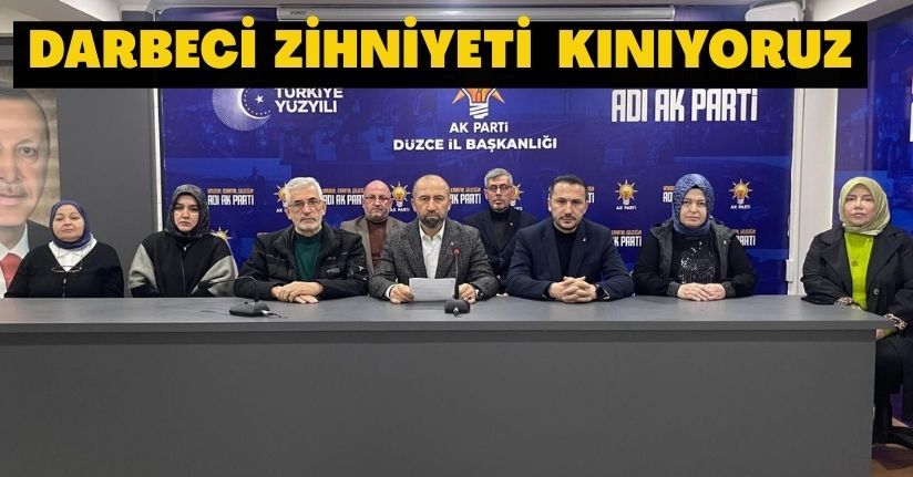 Darbeci Zihniyeti Kınıyoruz