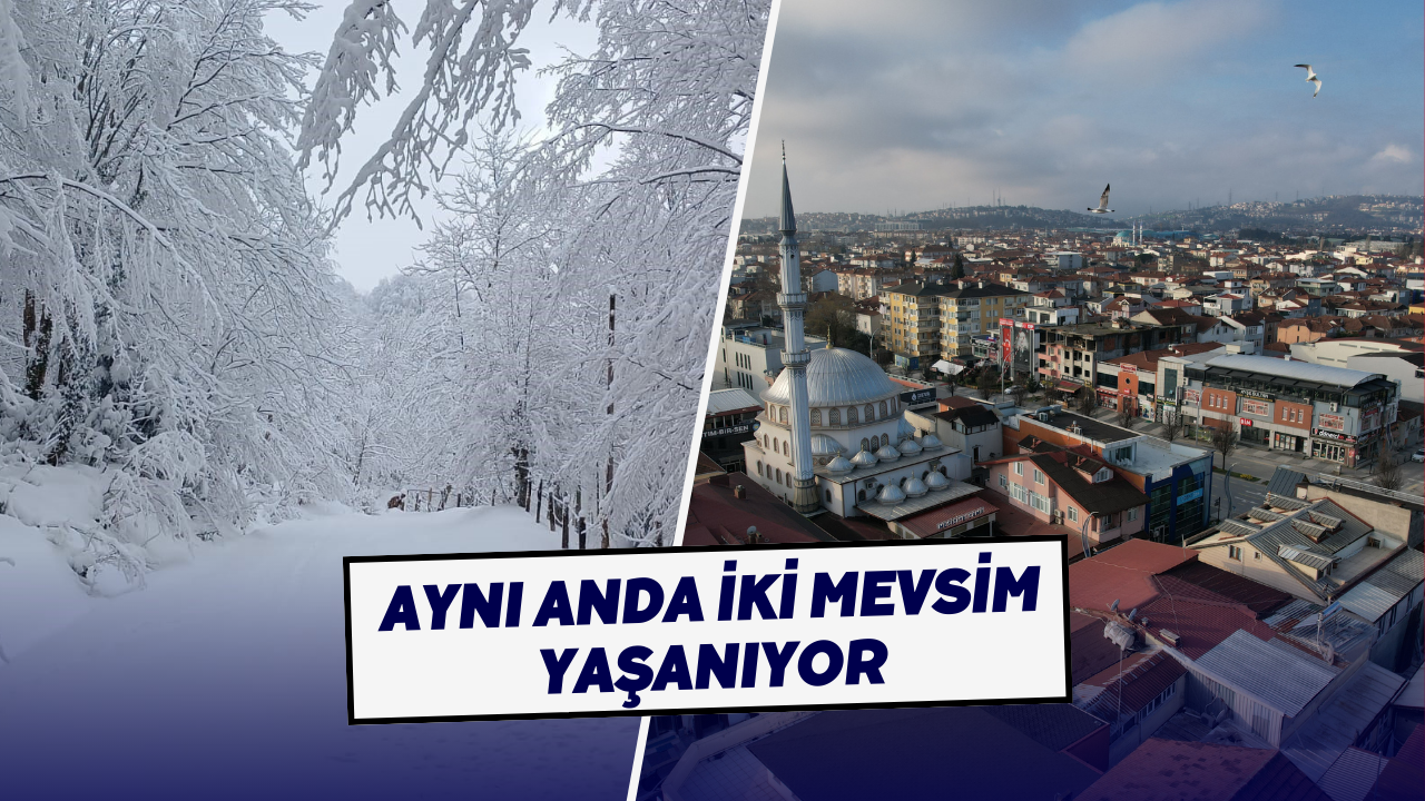 Aynı Anda İki Mevsim Yaşanıyor