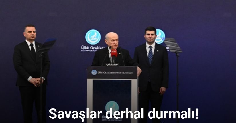 MHP Lideri Bahçeli: 
