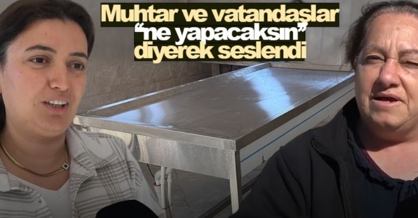 Adana’da ilginç hırsızlık: Gasilhaneden kefen çaldılar