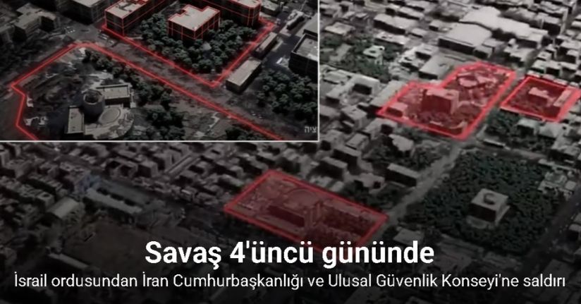 İsrail ordusundan İran Cumhurbaşkanlığı ve Ulusal Güvenlik Konseyi'ne saldırı