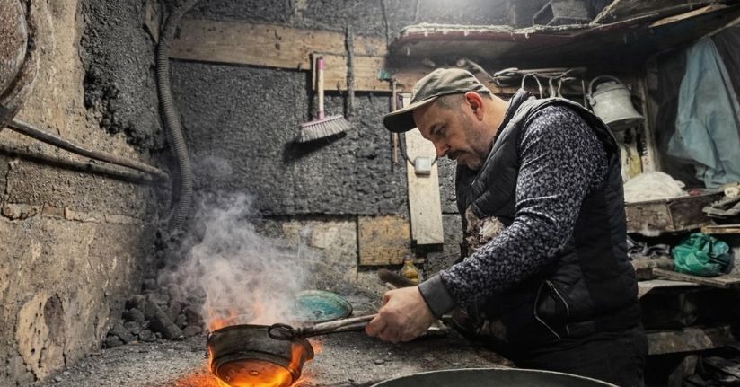 Anadolu’nun köklü mesleklerinden kalaycılık, gün geçtikçe azalıyor