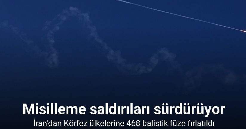 İran’dan Körfez ülkelerine 468 balistik füze fırlatıldı