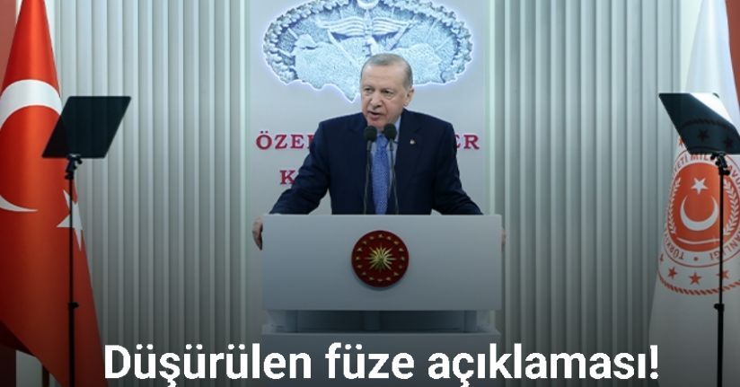 Cumhurbaşkanı Erdoğan: 