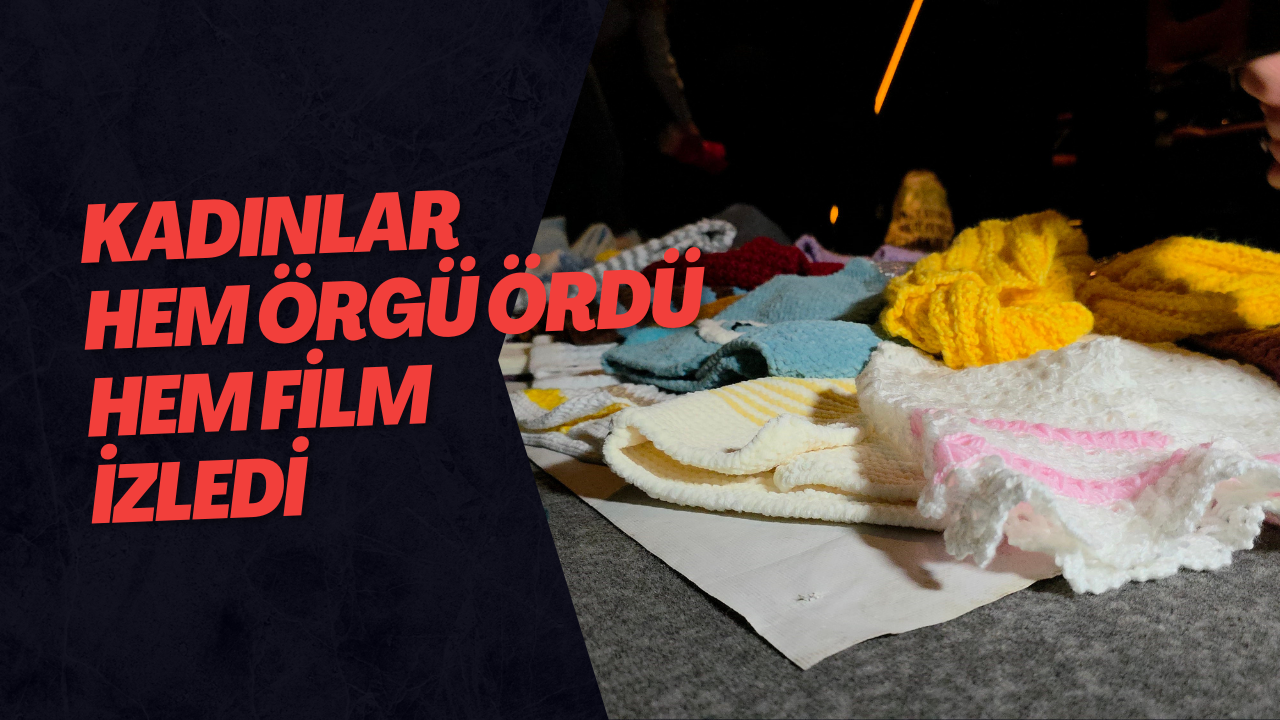 Kadınlar Hem Örgü Ördü Hem Film İzledi