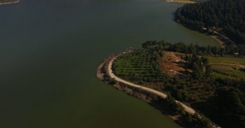 5 ay önce otomobille gezilen baraj yeniden tarım arazilerine can veriyor