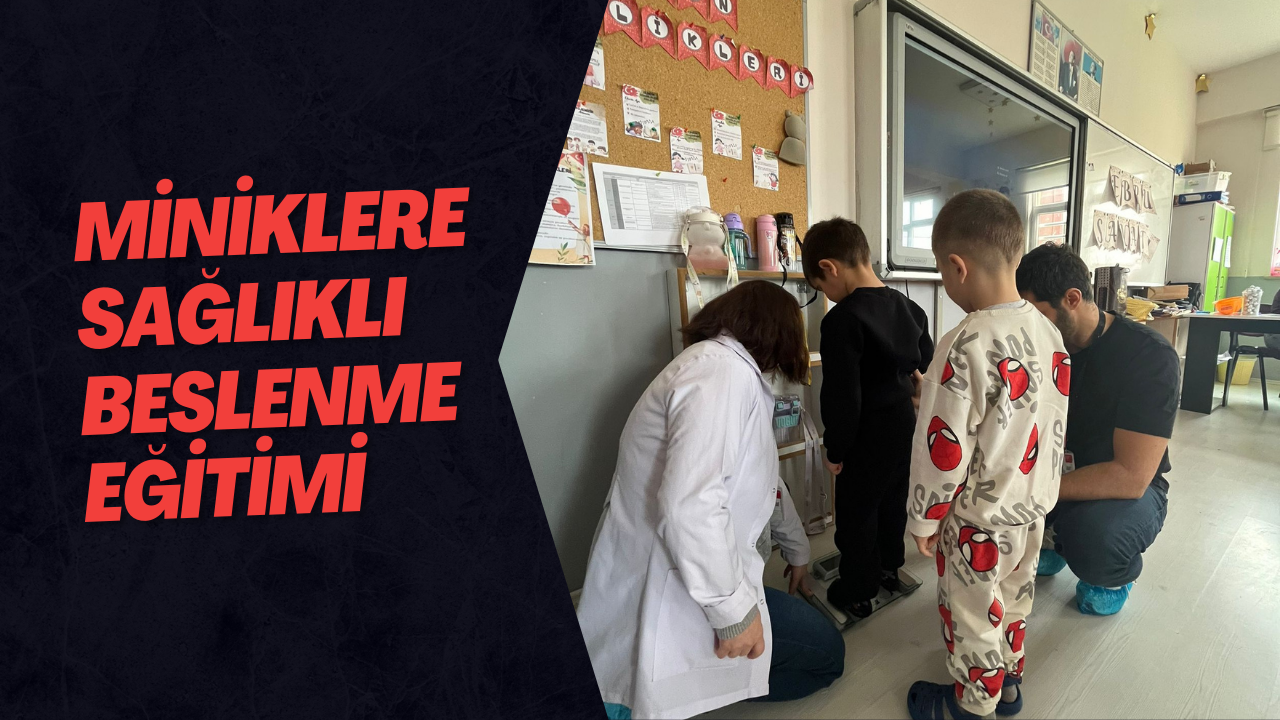 Miniklere Sağlıklı Beslenme Eğitimi