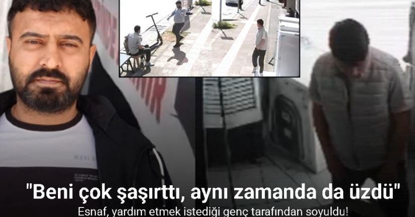 Mersin’de bir esnaf, yardım etmek istediği genç tarafından soyuldu