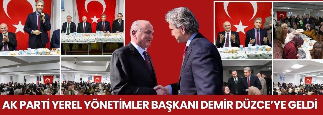 Mustafa Demir’den Düzce’ye Ramazan Ziyareti