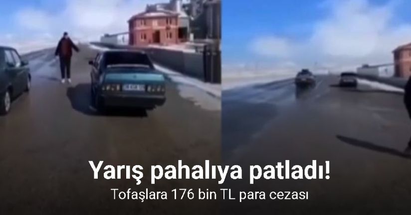 Yarış yapan Tofaşlara 176 bin TL para cezası