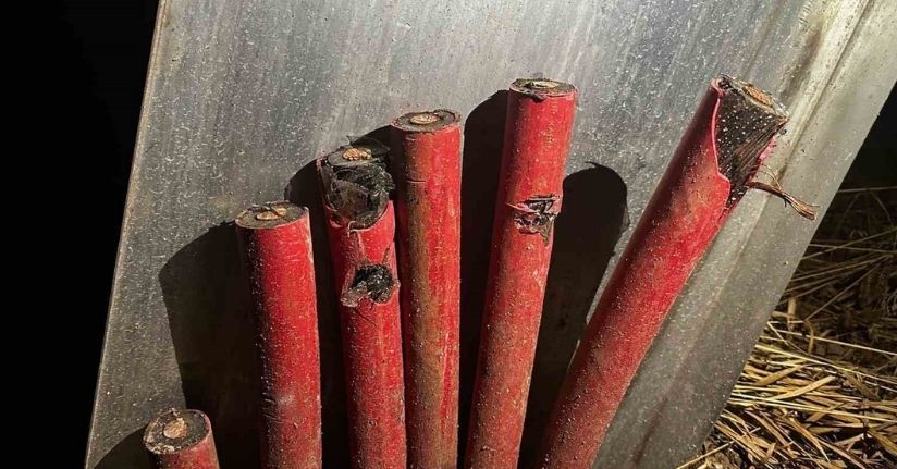 Vinç kiralayarak 1 milyon TL’lik kablo çaldılar