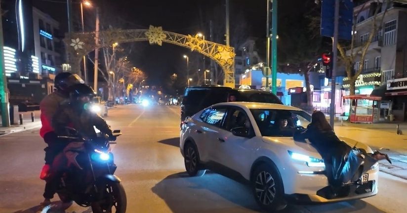Caddebostan’da aracın önüne atlayan yolcu konuştu: 