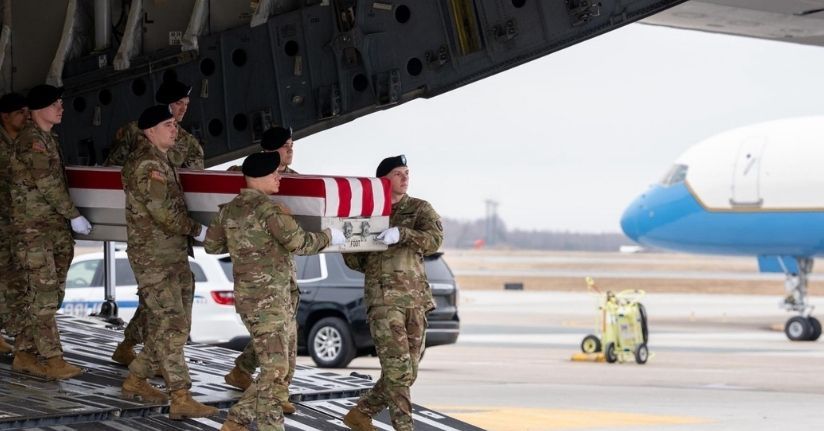 ABD askerlerinin cenazeleri ülkelerine getirildi