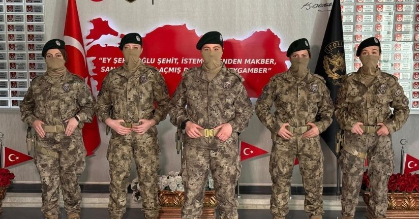 Başkentin kadın özel harekat polisleri