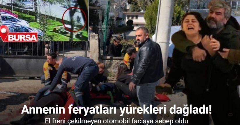 El freni çekilmeyen otomobil faciaya sebep oldu: 1 ölü, 2 ağır yaralı