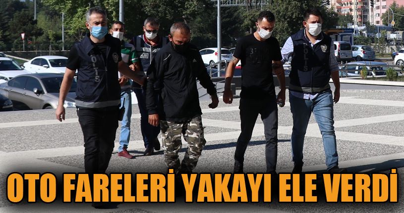 Bolu’da oto hırsızı 3 kişi adliyeye sevk edildi