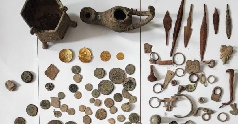 Gaziantep'te tarihi eser operasyonu; 1 gözaltı