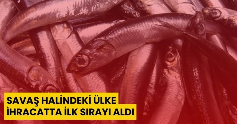 Savaş halindeki ülke ihracatta ilk sırayı aldı