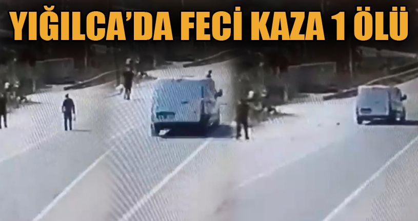 Yolun Karşısına Geçmeye Çalışan Adama Minibüs Çarptı