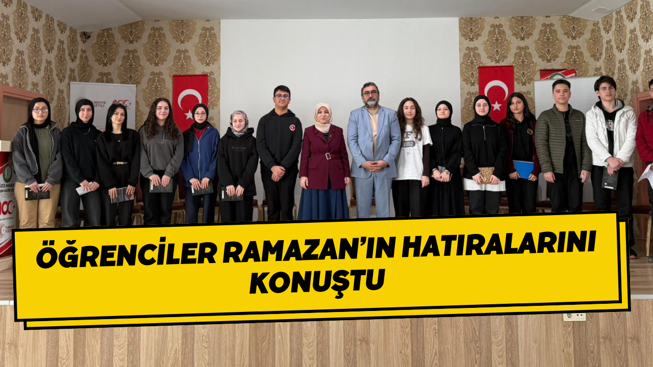 Öğrenciler Ramazan’ın Hatıralarını Konuştu