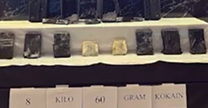 Kapıkule’de otomobilde 8 kilo 60 gram kokain ele geçirildi